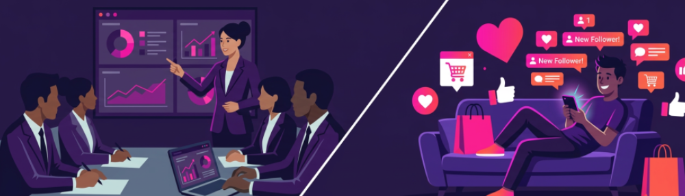 B2B vs B2C Social Media Strategy
