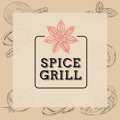 Spice Grill logo design