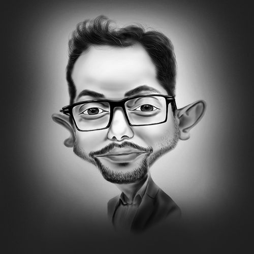 Invest India Caricatures images